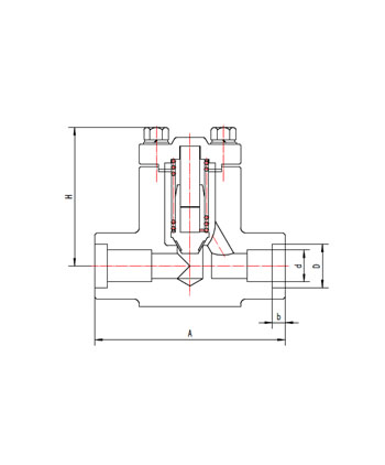 DH61Y-320P 低温高压止回阀（BW）